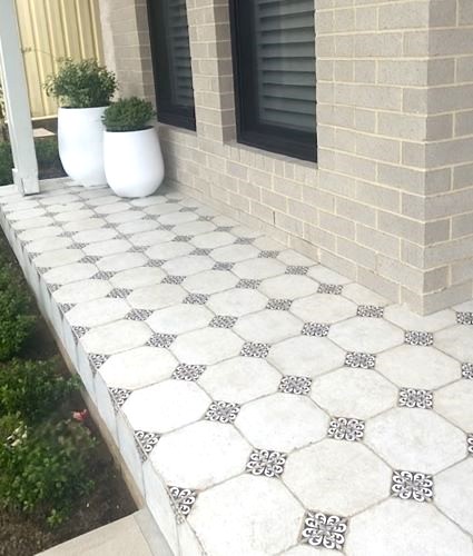 farmhouse outdoor tile design Sydney